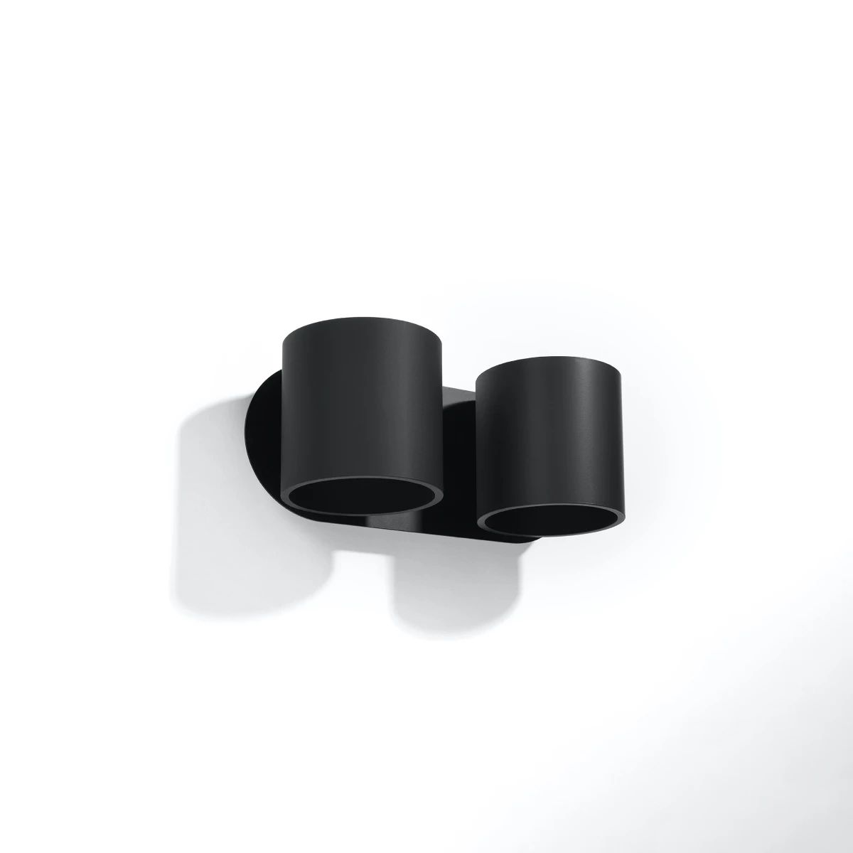 
Design Wandlampe „Orbis“ 2-flammig - Schwarz
