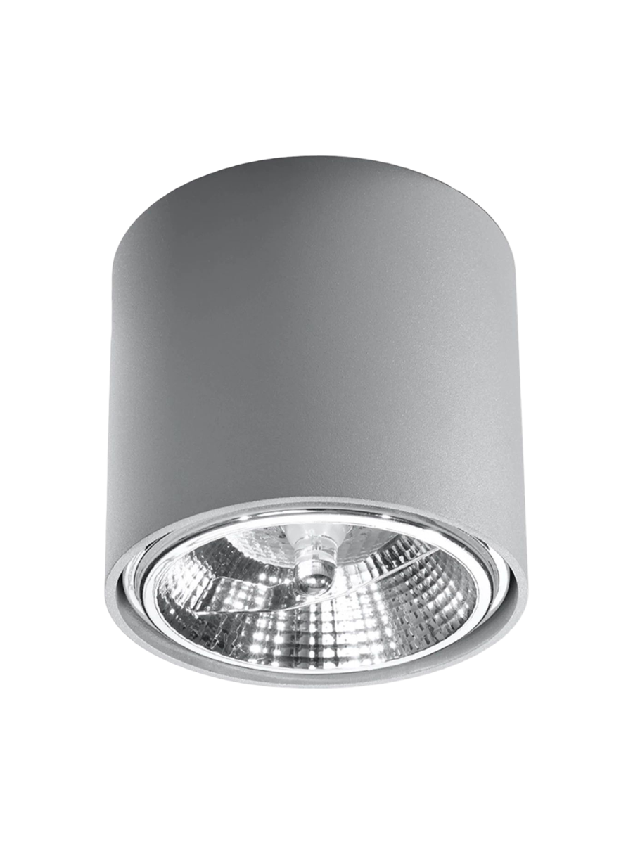 
Lampada da soffitto di design «Tiube» - Grigio