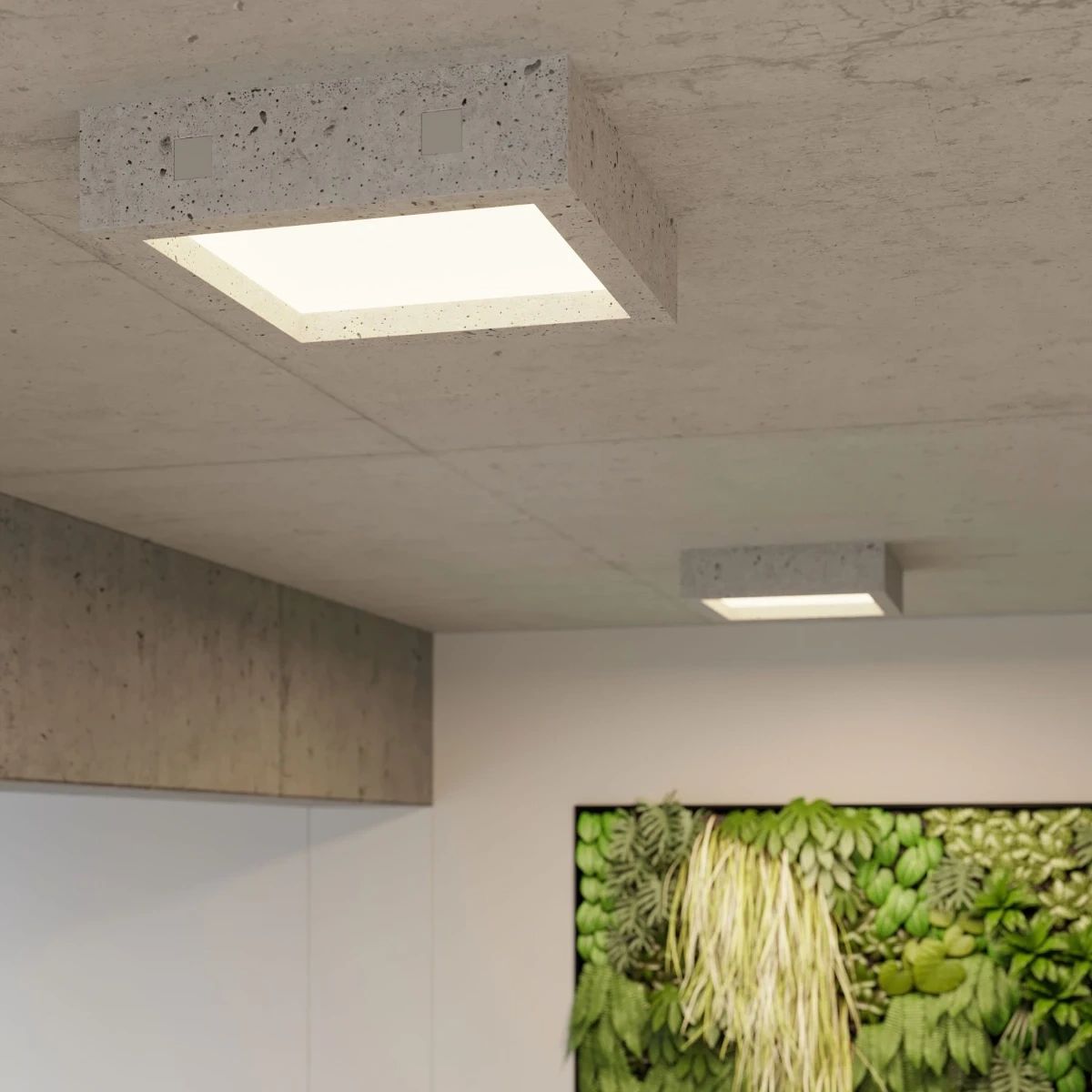 
Design Deckenlampe „Riza“ Beton