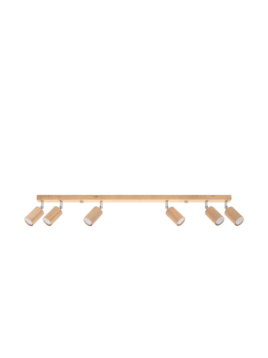 
Plafonnier design « Berg » 6 lumières