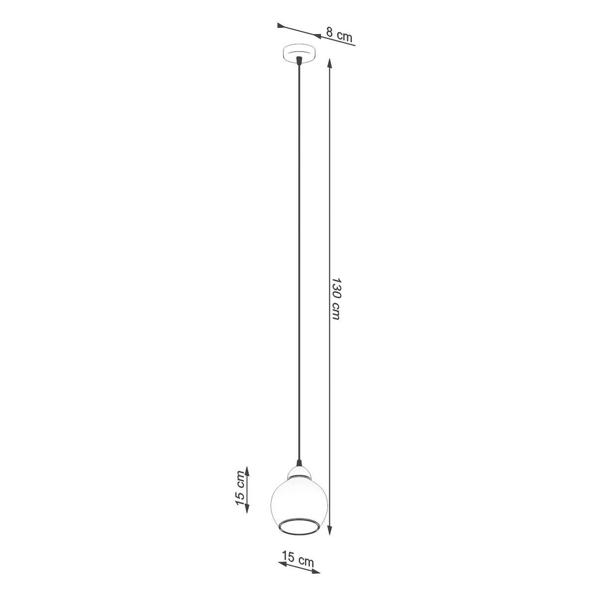
Lampada a sospensione di design „Alino“ a 1 luce