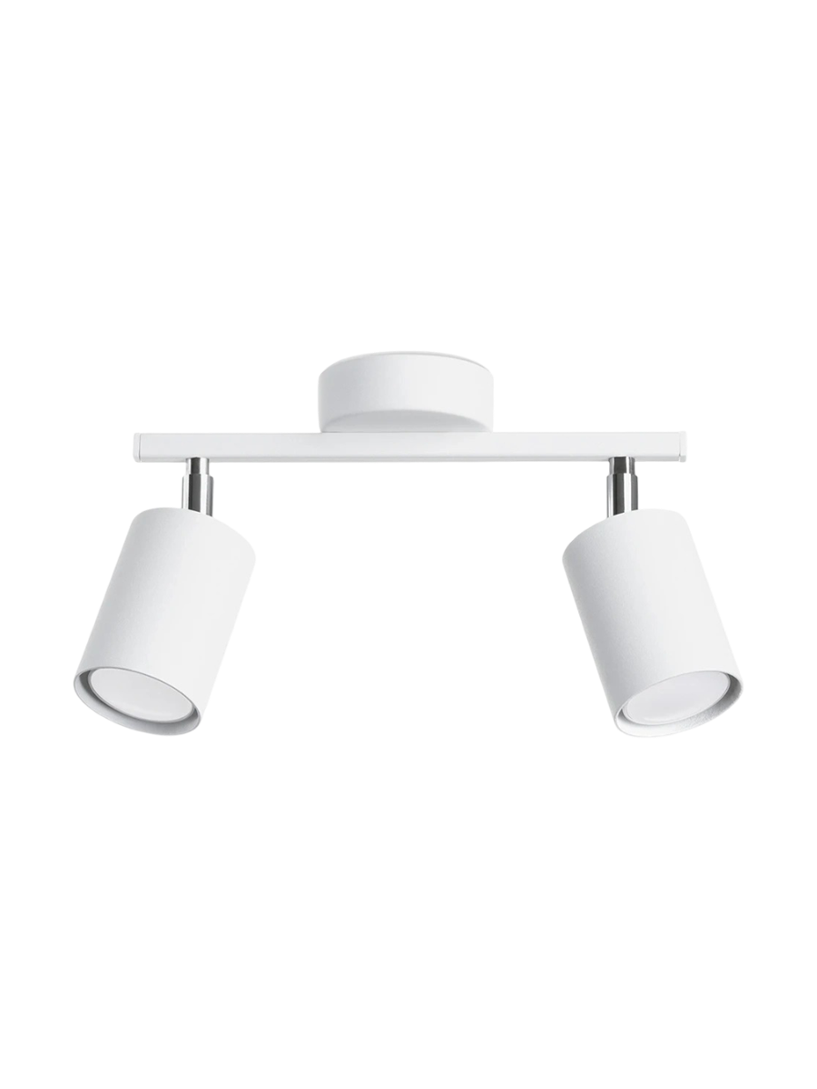
Design Deckenlampe „Lemmi“ 2-flammig - Weiss