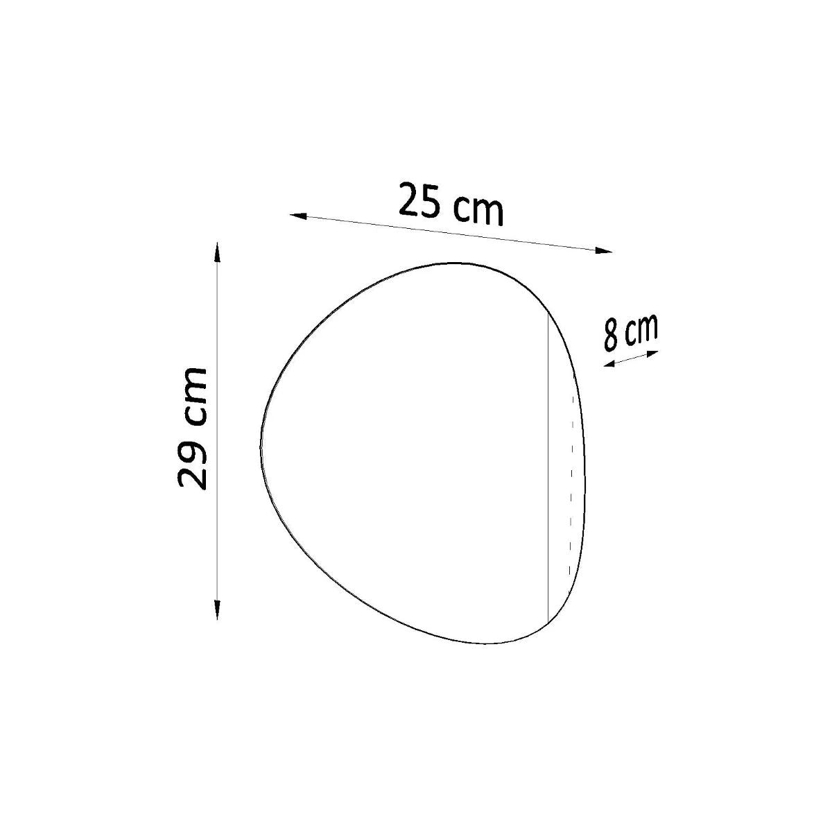 
Design Wandlampe „Senses“ - Schwarz