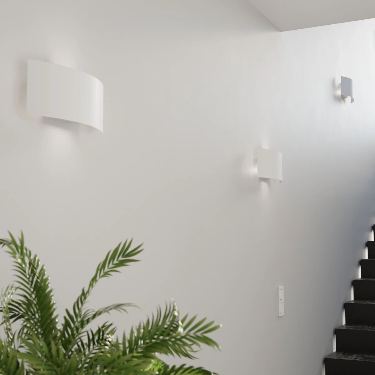 
Design Wandlampe „Magnus“ - Weiss