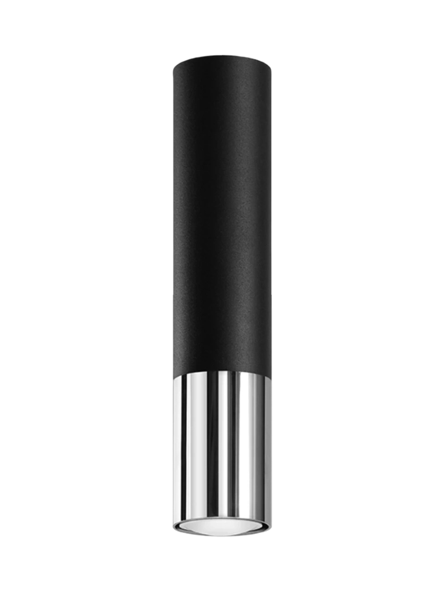 
Design Deckenlampe „Loopez“ - Chrom - Silber