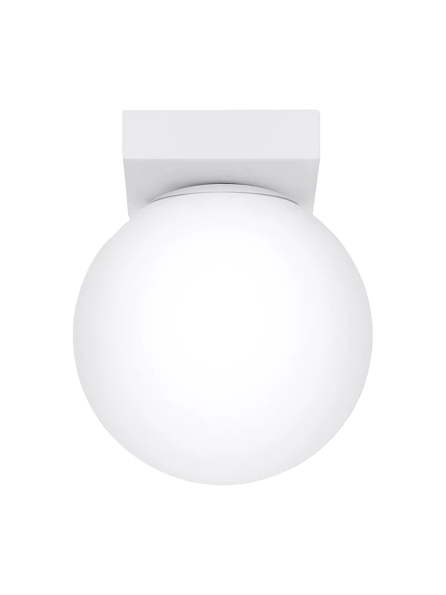 
Design Deckenlampe „Yoli“ 1-flammig - Weiss