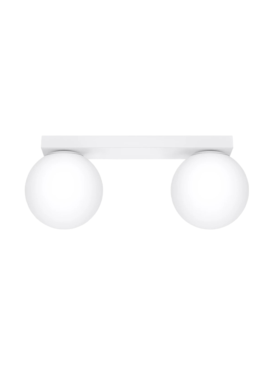 
Design Deckenlampe „Yoli“ 2-flammig - Weiss