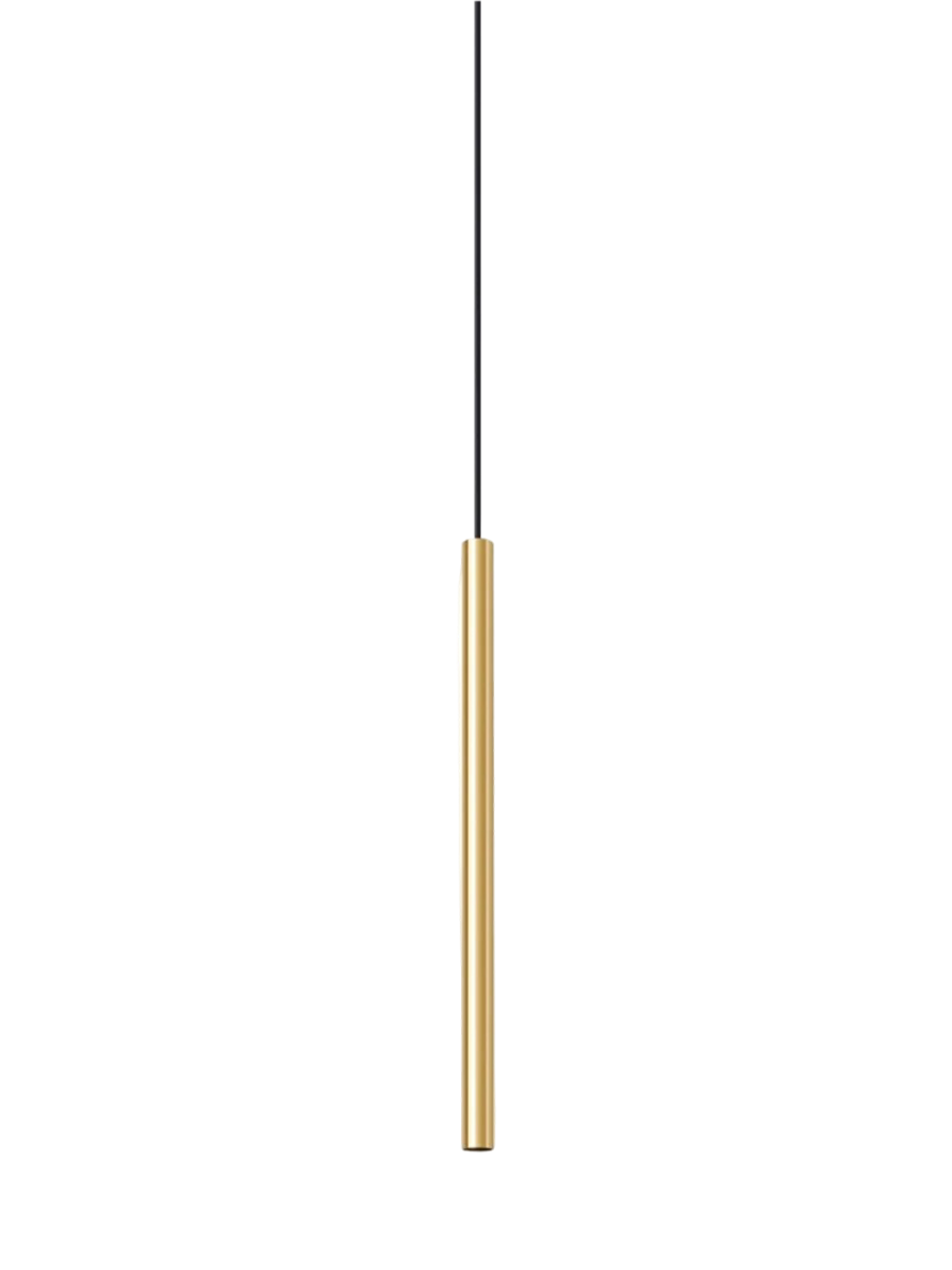 
Suspension design « Pastelo », 1 lampe - Doré brillant