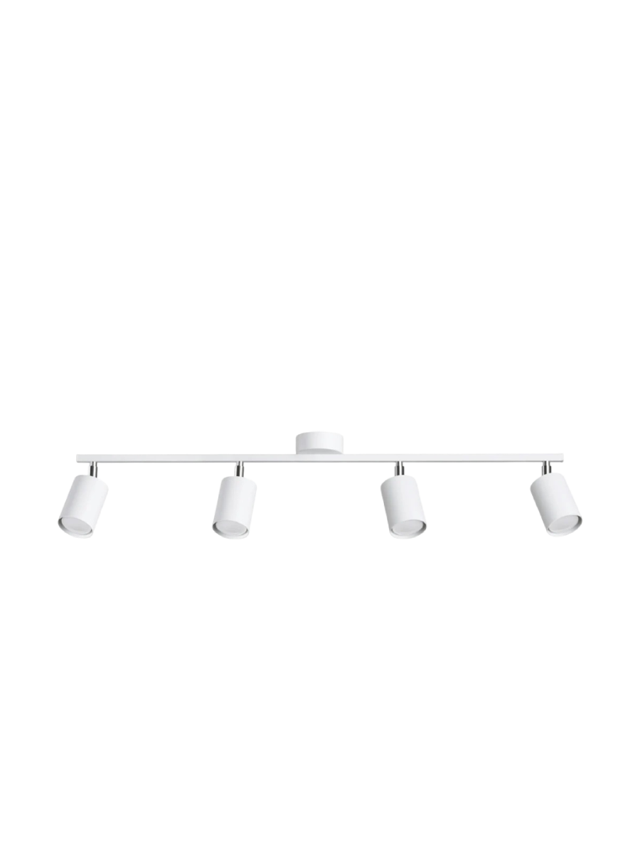 
Design Deckenlampe „Lemmi“ 4-flammig - Weiss