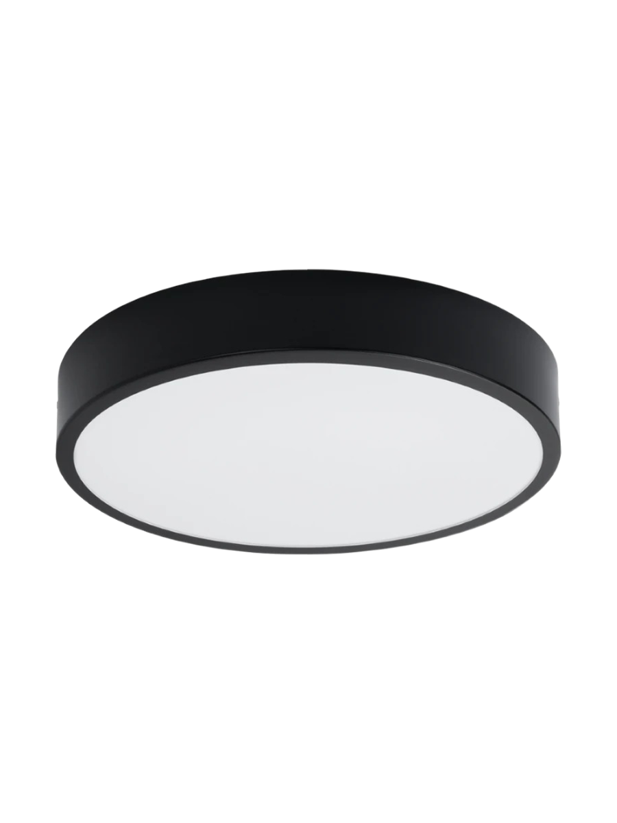
Design LED Deckenlampe „Onyx“ Ø 40 cm - Schwarz