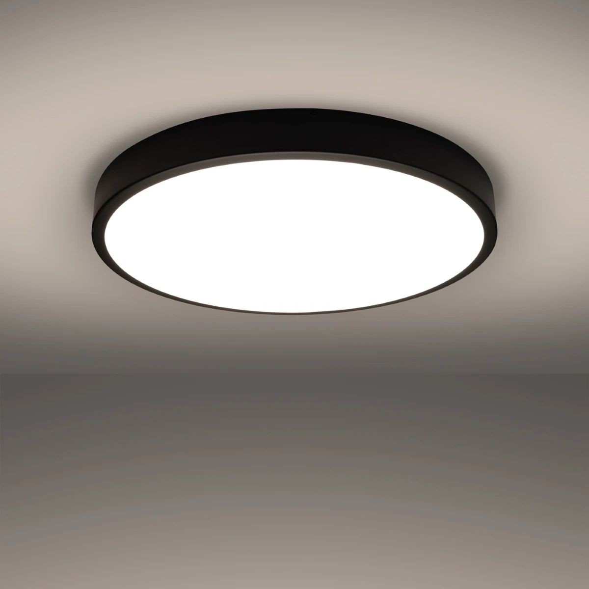 
Design LED Deckenlampe „Onyx“ Ø 60 cm - Schwarz