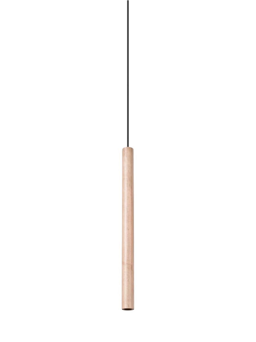 
Suspension design « Pastelo », 1 lampe - Bois