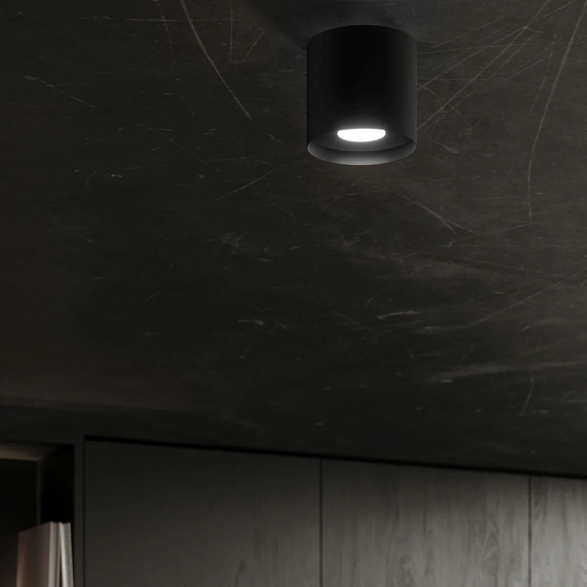 
Design Deckenlampe „Mika“ - Schwarz
