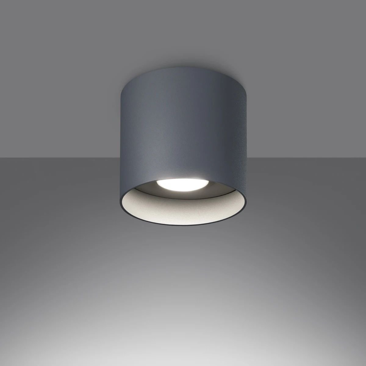 
Plafoniera di design „Mika“ - Grigio