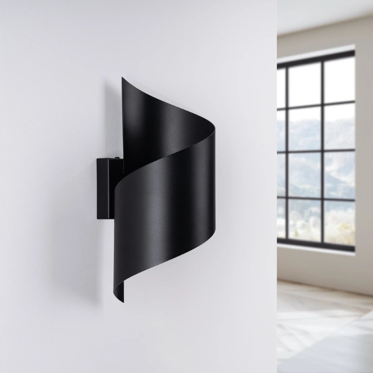 
Design Wandlampe „Talassa“ - Schwarz