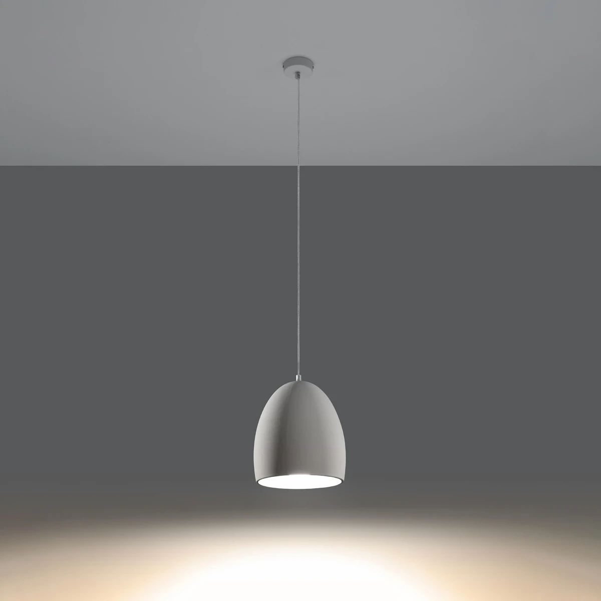 
Lampada a sospensione in ceramica di design «Flawiusz»