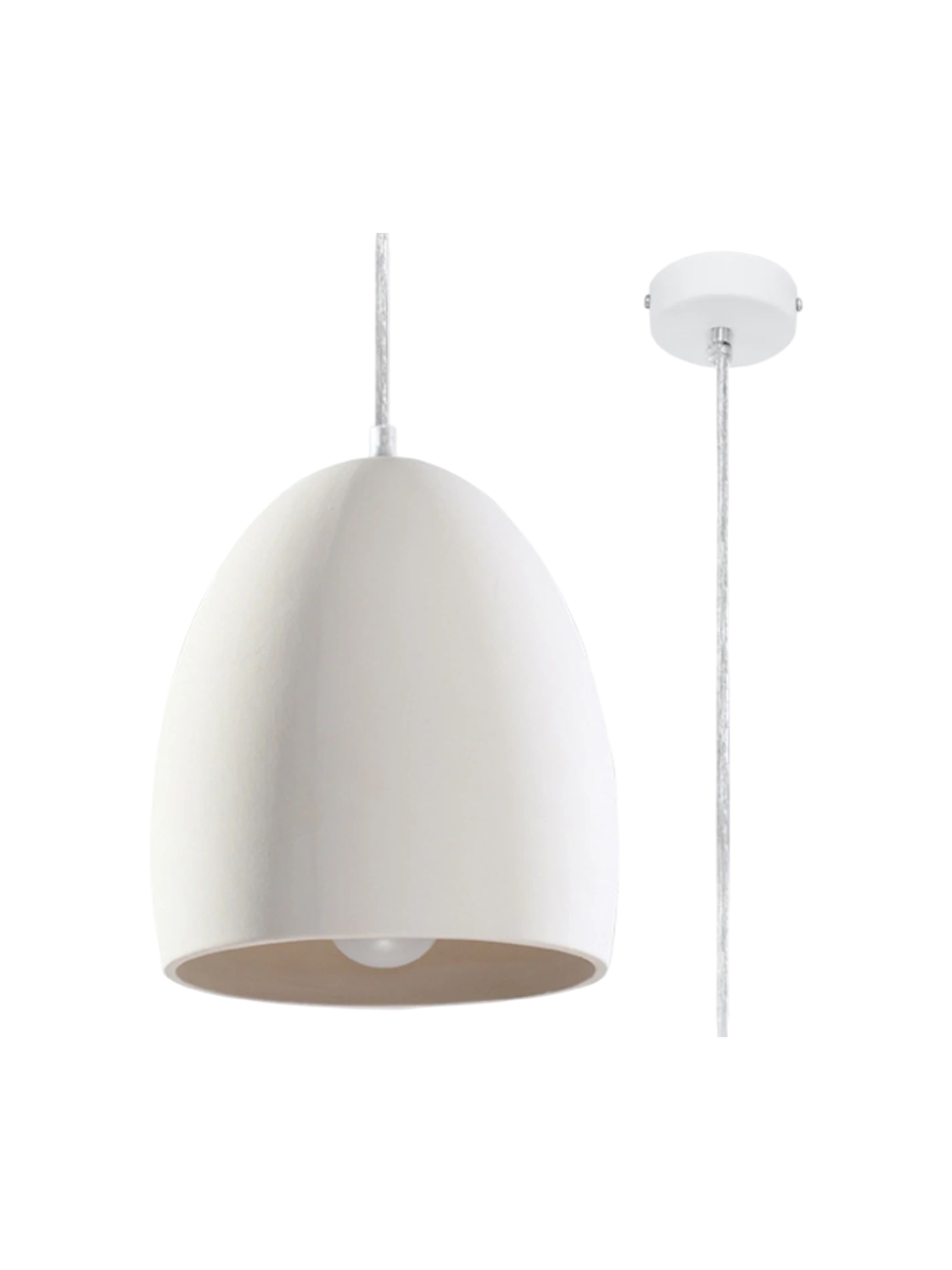 
Lampada a sospensione in ceramica di design «Flawiusz»