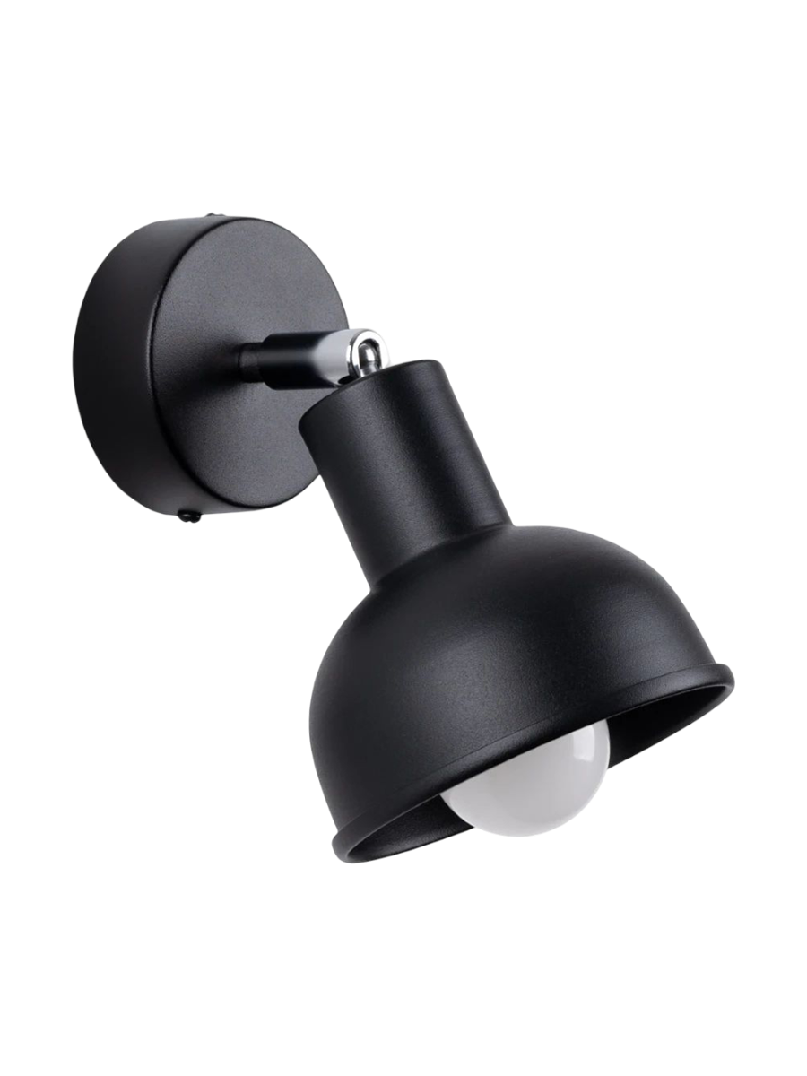 
Design Wandlampe „Elba“ - Schwarz