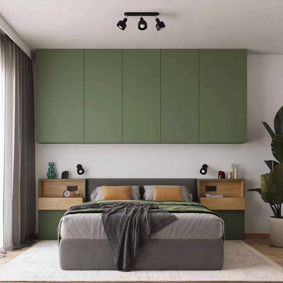 
Design Wandlampe „Elba“ - Schwarz