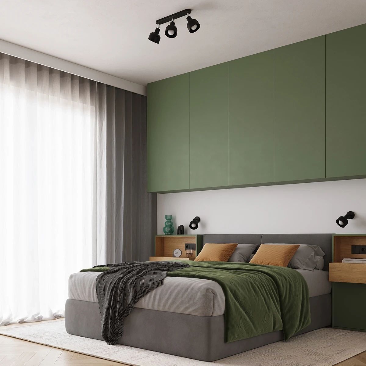 
Design Wandlampe „Elba“ - Schwarz