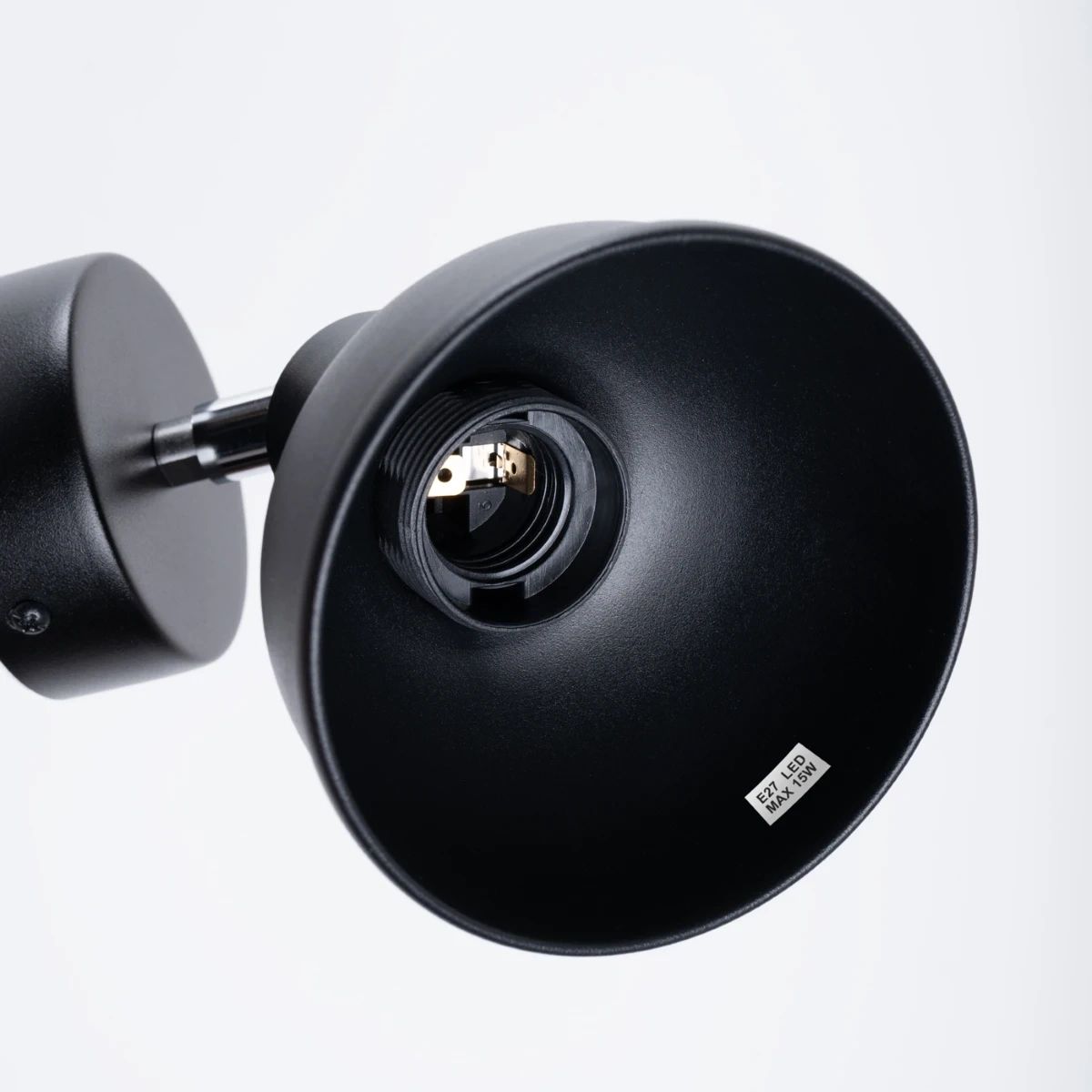 
Design Wandlampe „Elba“ - Schwarz