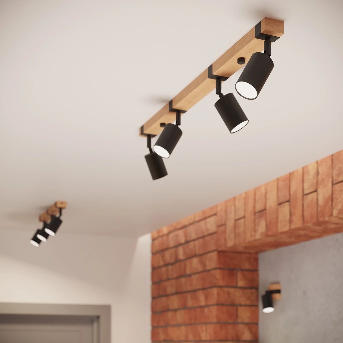 
Design Deckenlampe „Fager“ 2-flammig