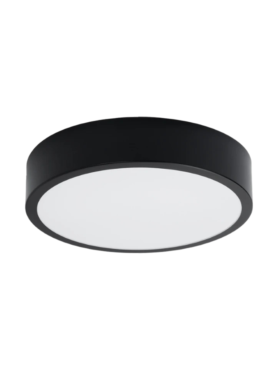 
Design LED Deckenlampe „Onyx“ Ø 30 cm - Schwarz