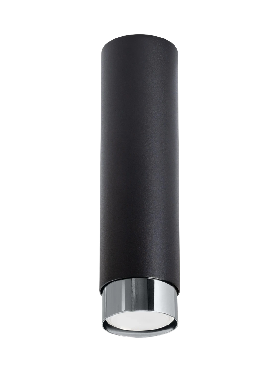
Design Keramik Deckenlampe „Nero“ - Silber