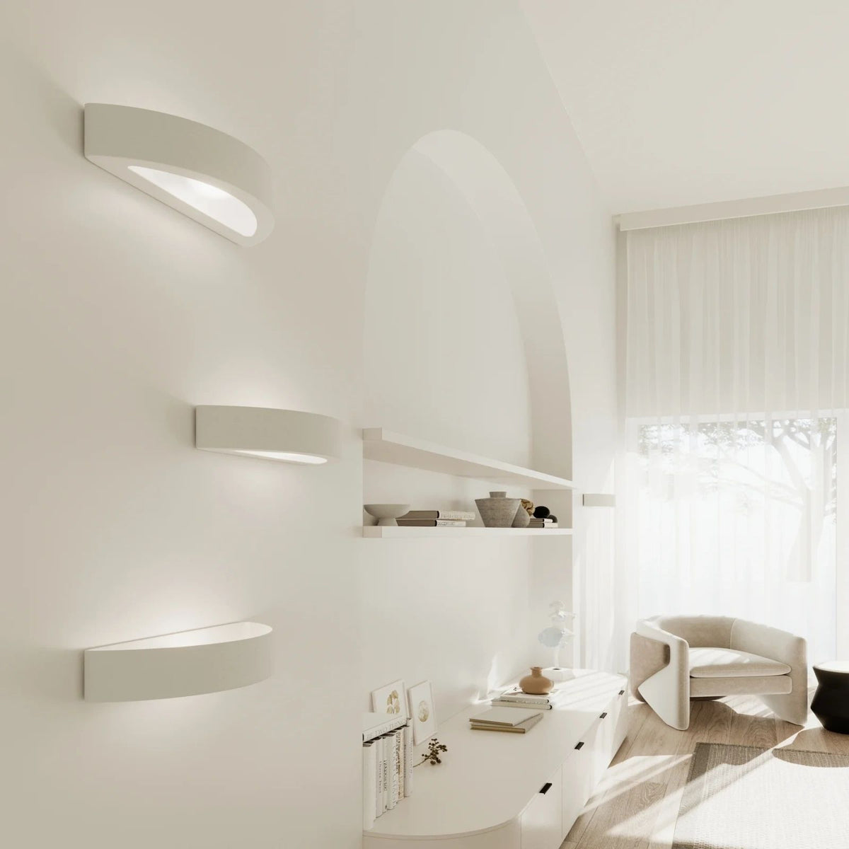 
Lampada da parete in ceramica di design „Atena“ 20