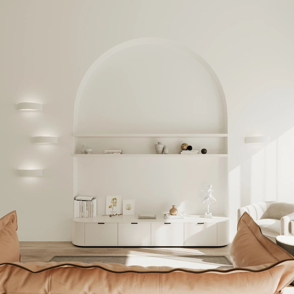 
Design Wandlampe Keramik „Atena“ 30