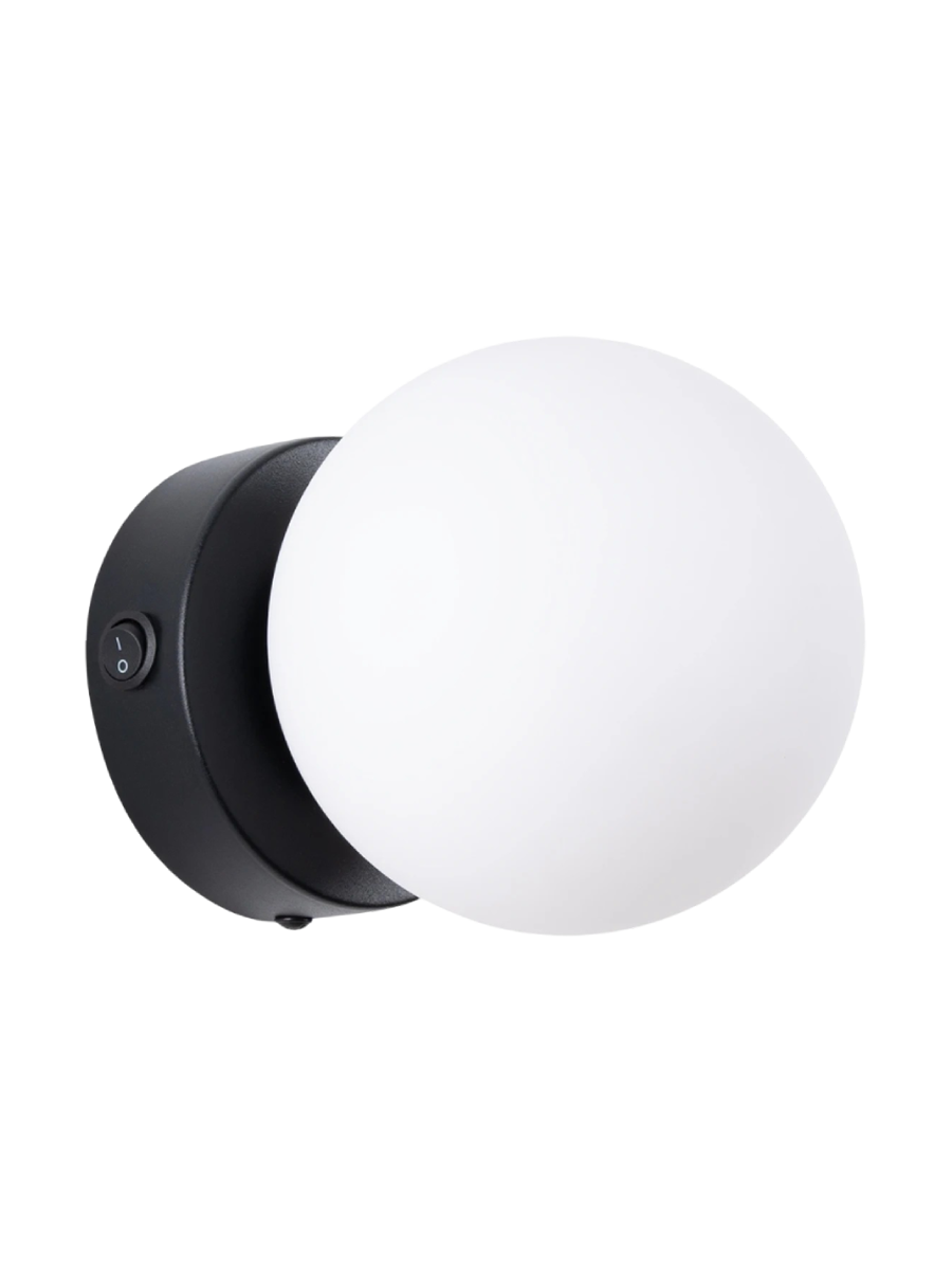 
Lampada da parete di design «Yoli» - Nero
