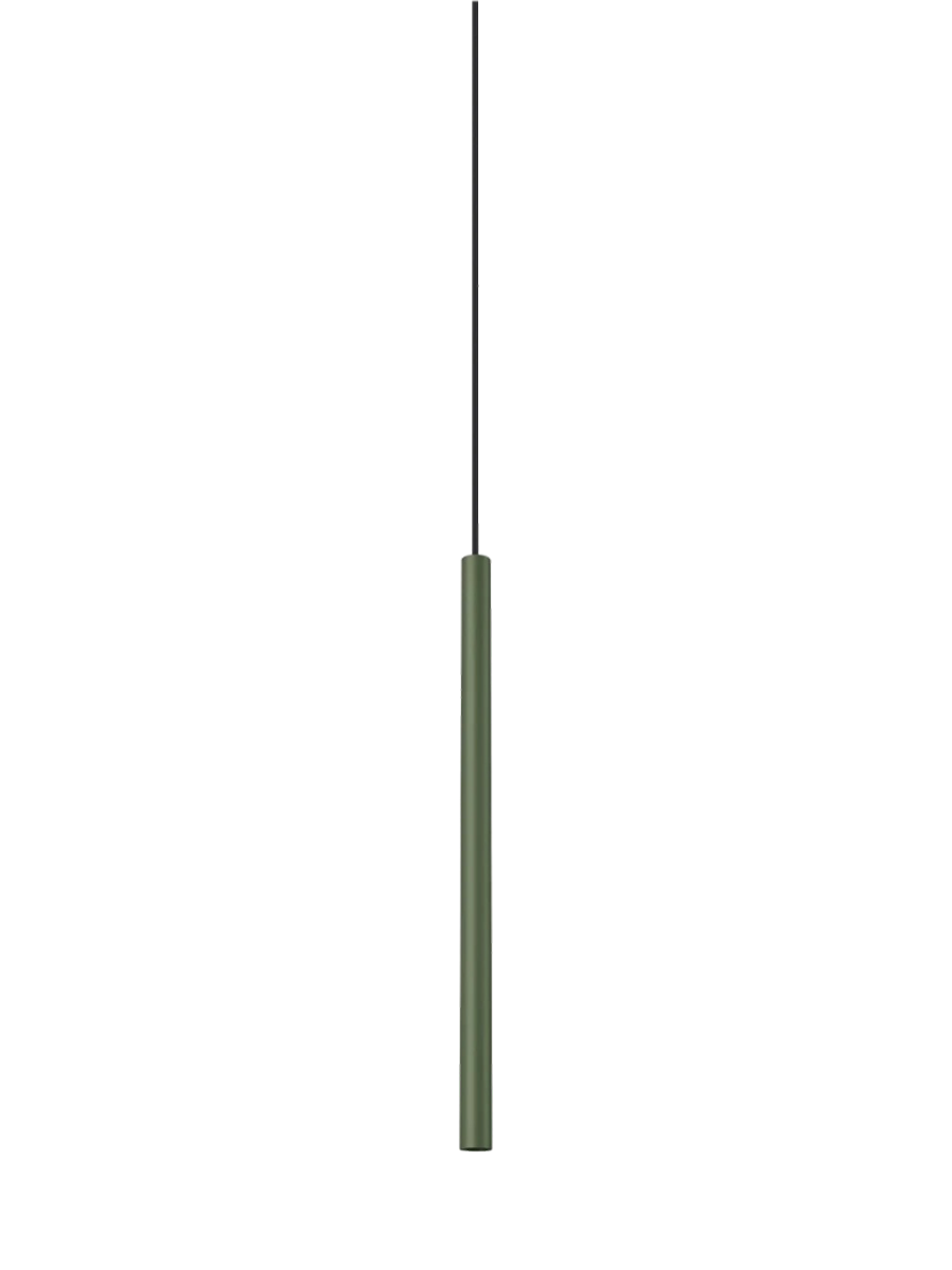 
Suspension design « Pastelo », 1 lampe - Vert olive
