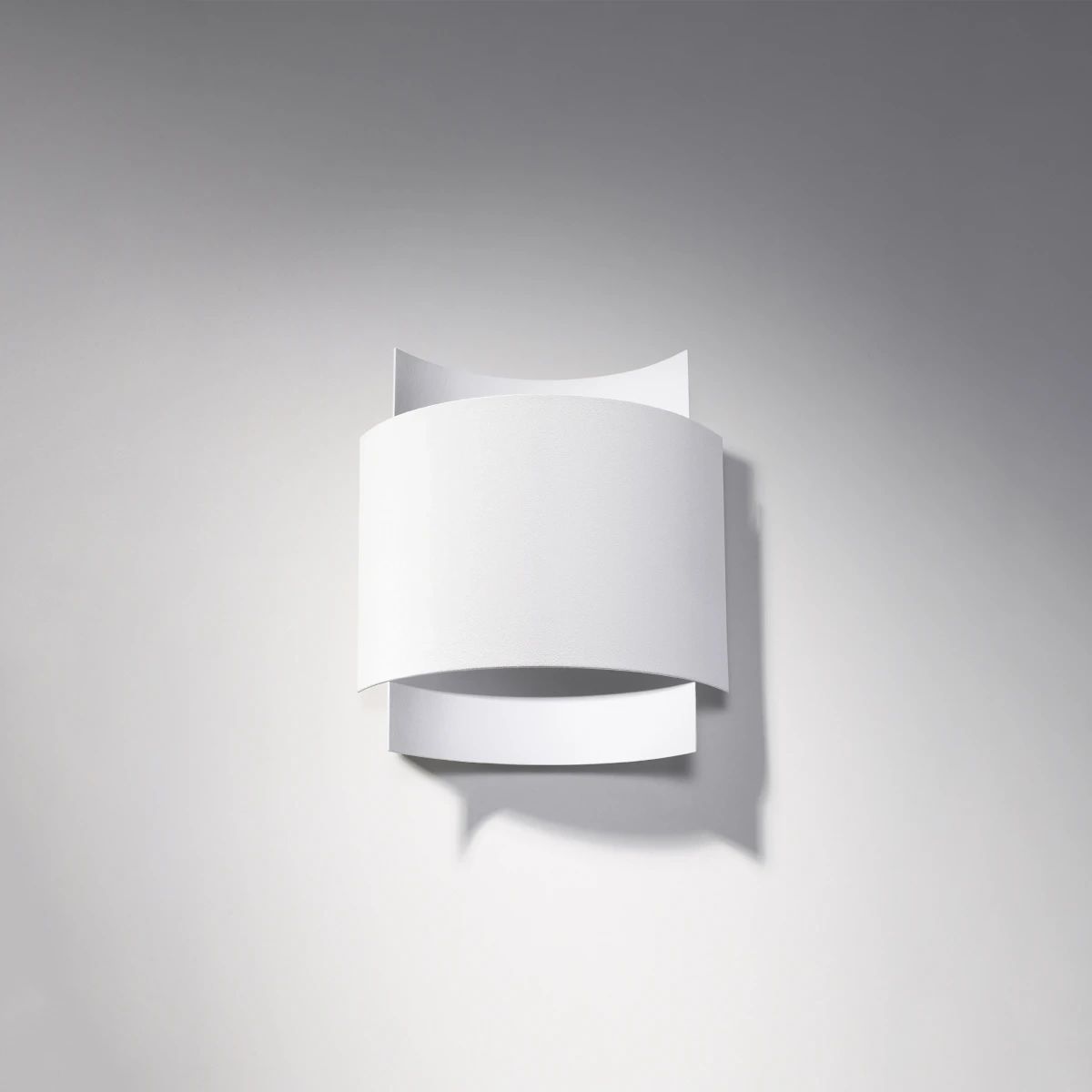 
Lampada da parete di design «Impact» - Bianco