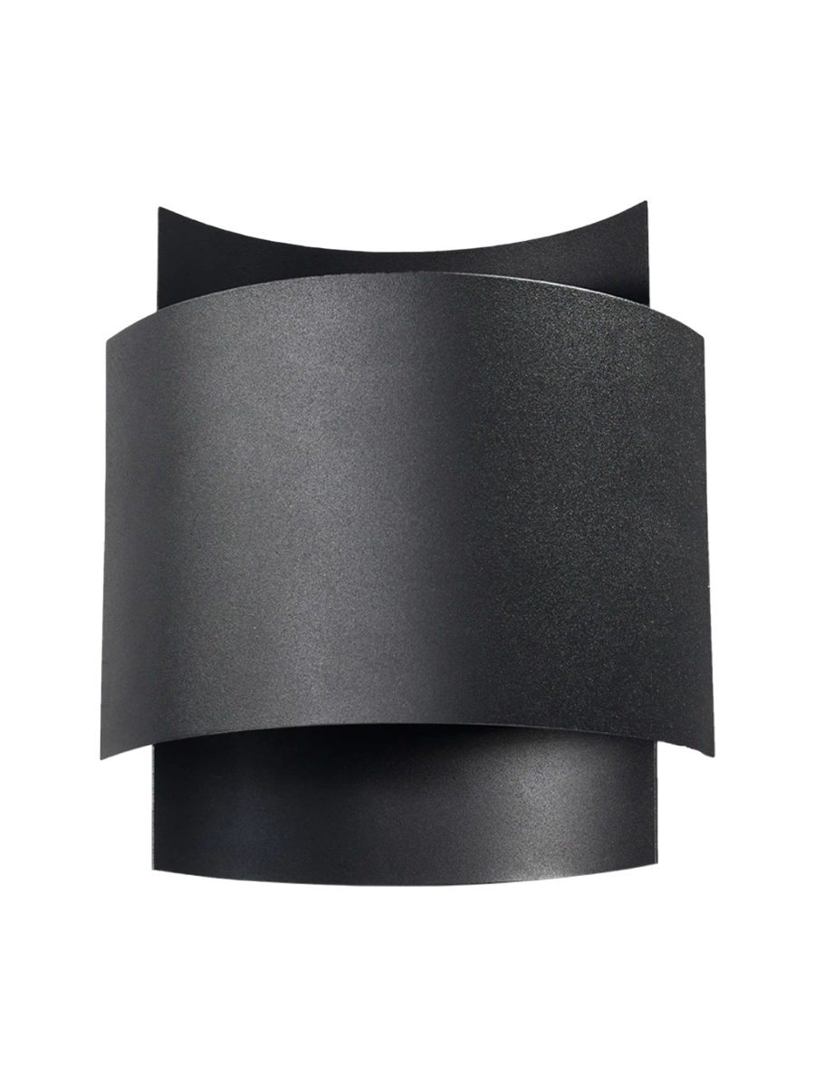 
Lampada da parete di design «Impact» - Nero
