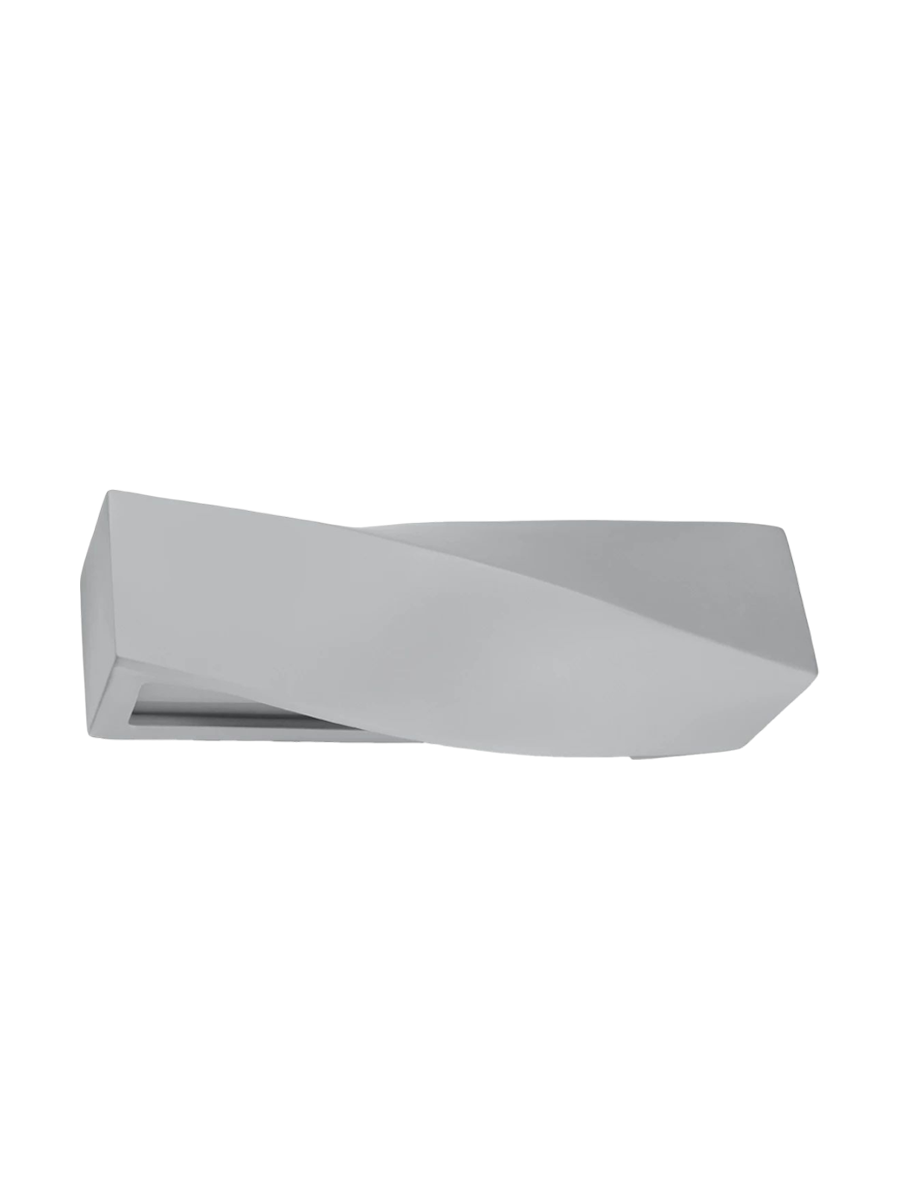 
Design Wandlampe Keramik „Sigma“ - Grau