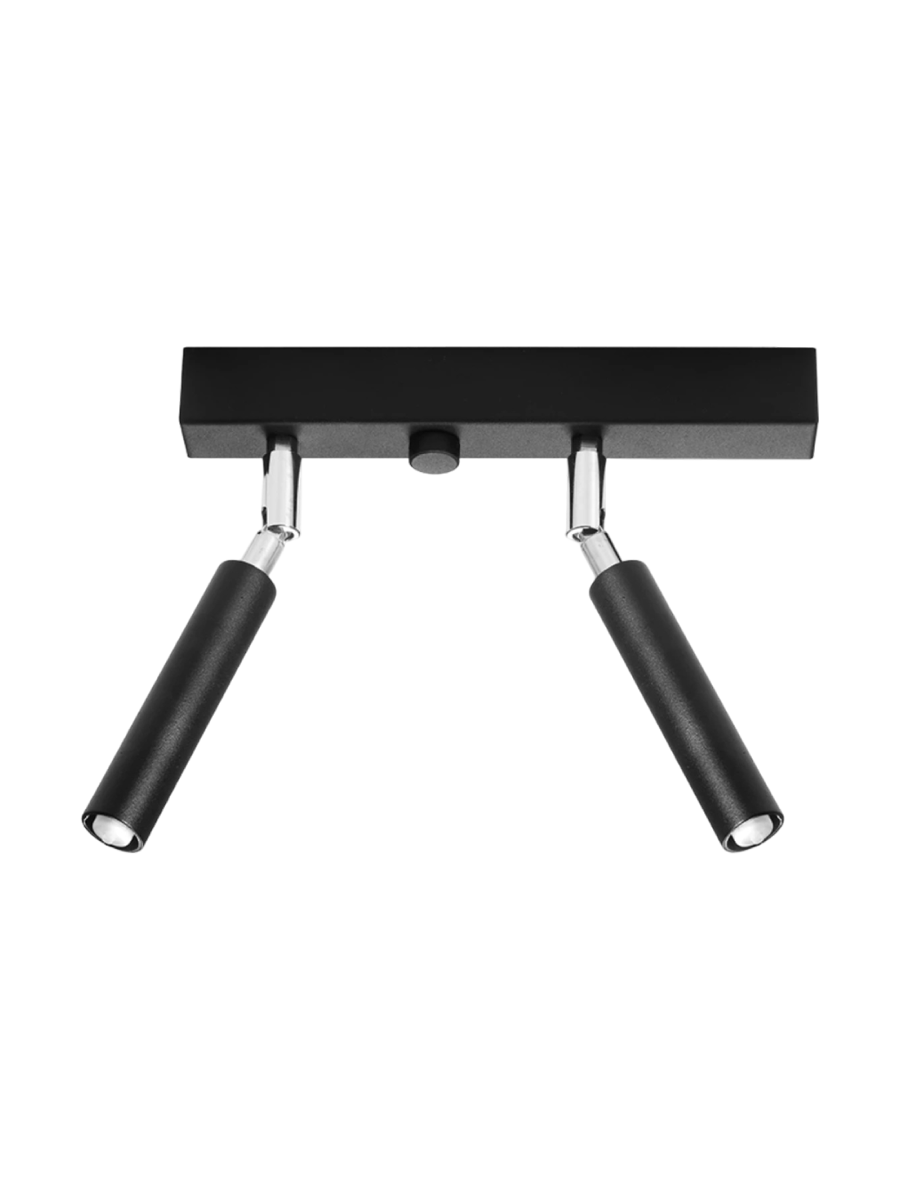 
Design Deckenlampe „Eyetech“ 2-flammig - Schwarz