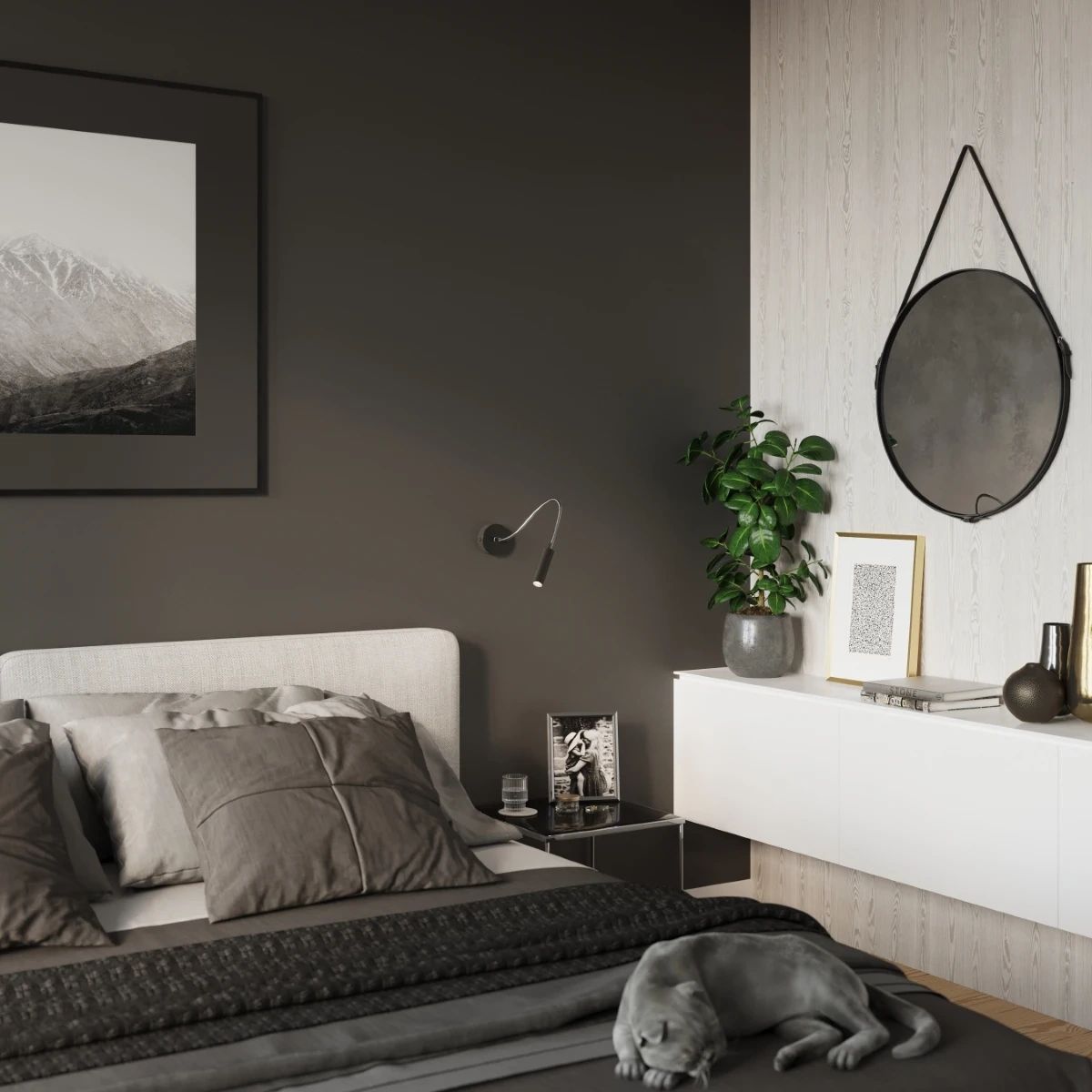 
Design Wandlampe „Axil“