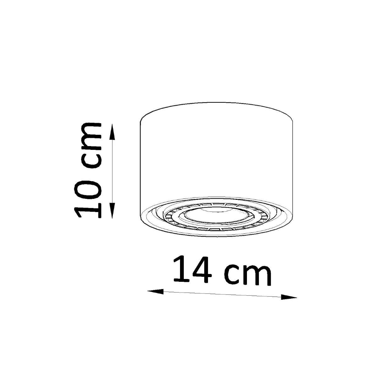 
Design Deckenlampe „Basic“ 1-flammig - Naturholz