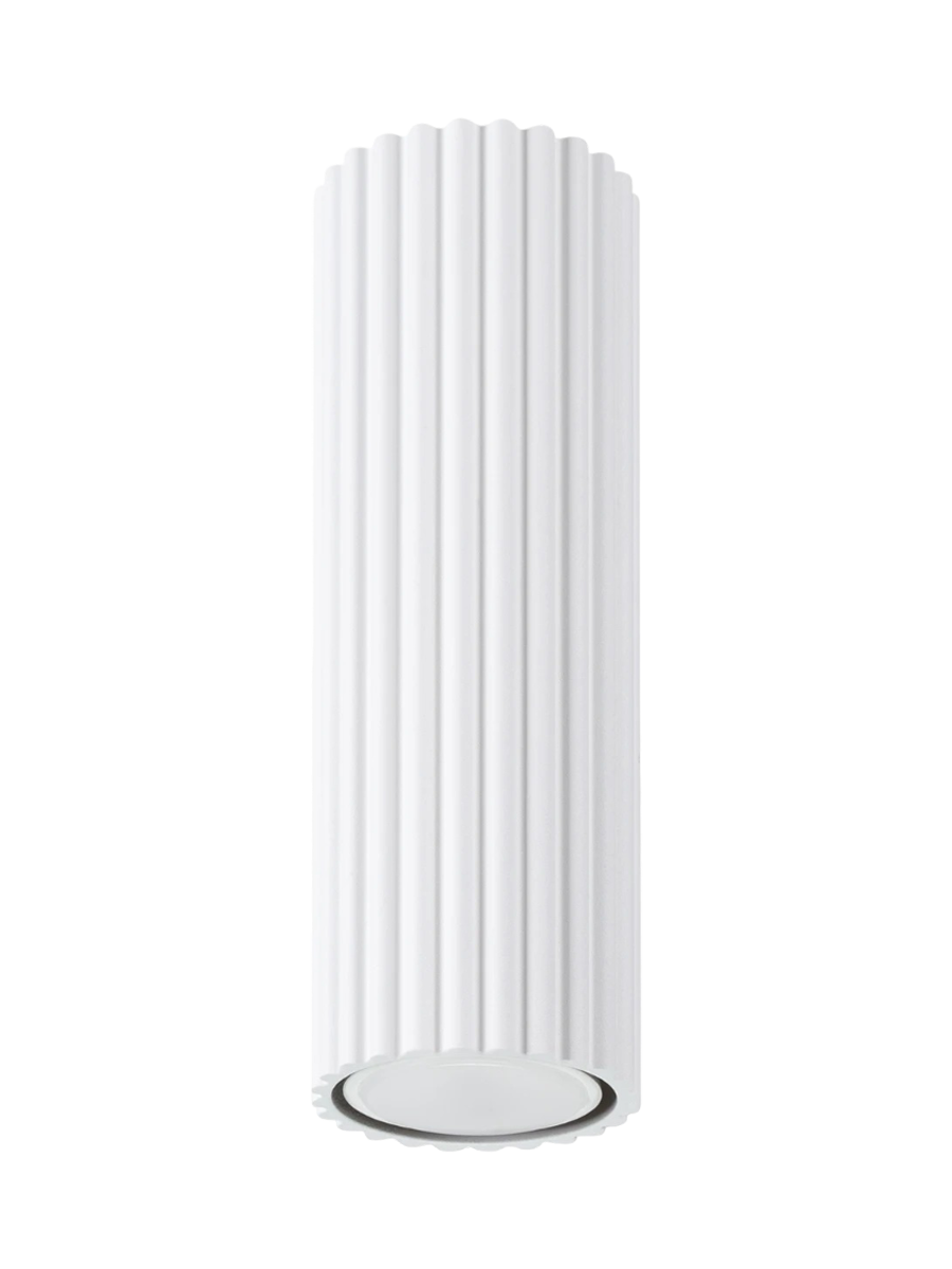 
Design Deckenlampe „Karbon“ Ø 6.5 x 20 cm - Weiss