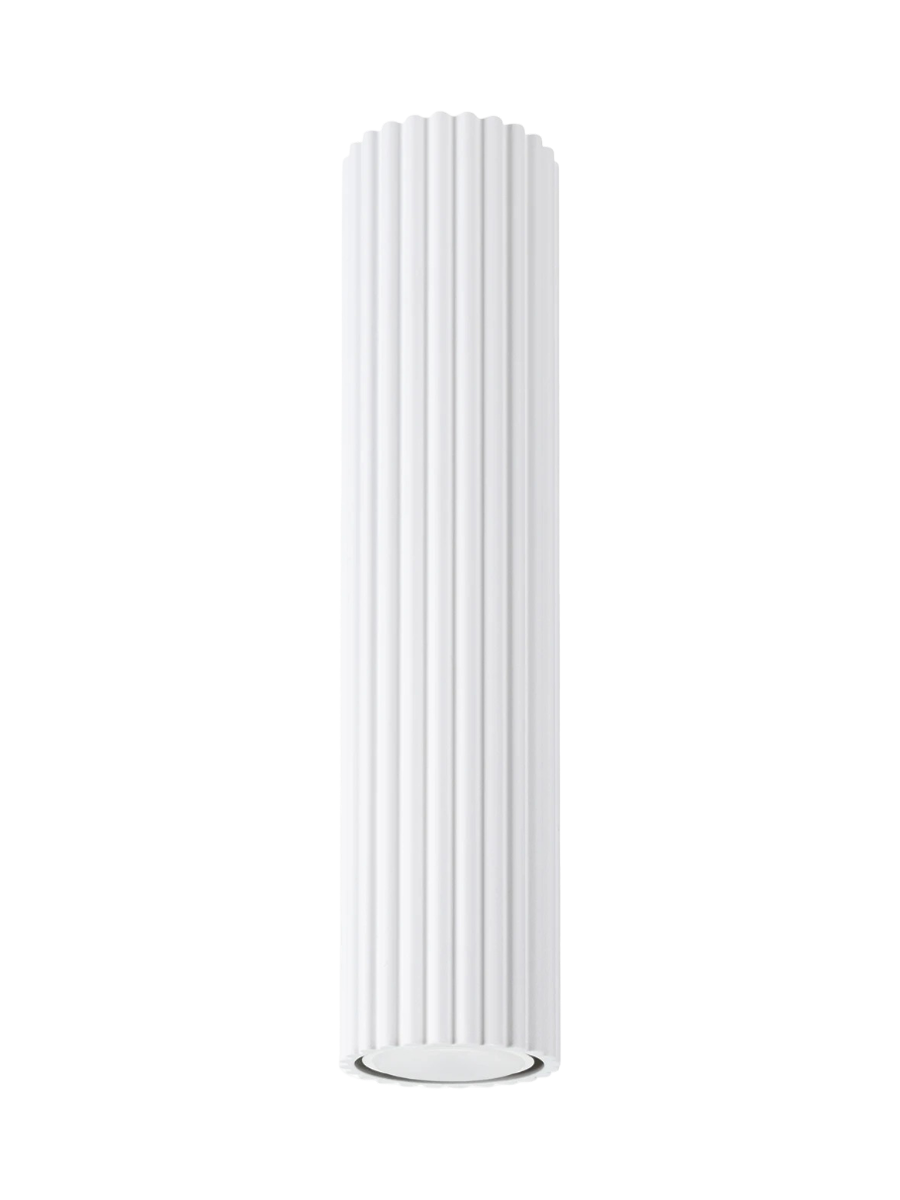 
Design Deckenlampe „Karbon“ Ø 6.5 x 30 cm - Weiss