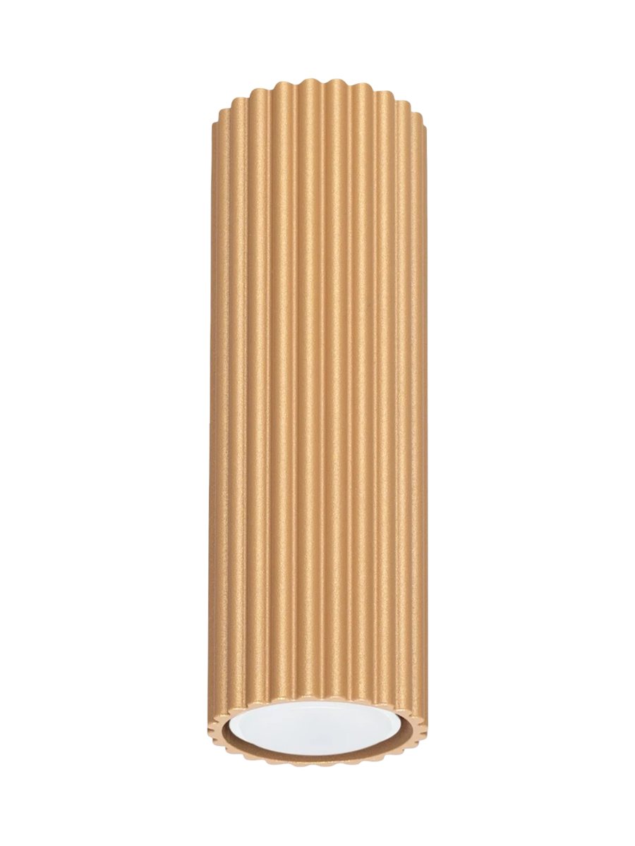 
Design Deckenlampe „Karbon“ Ø 6.5 x 20 cm - Gold