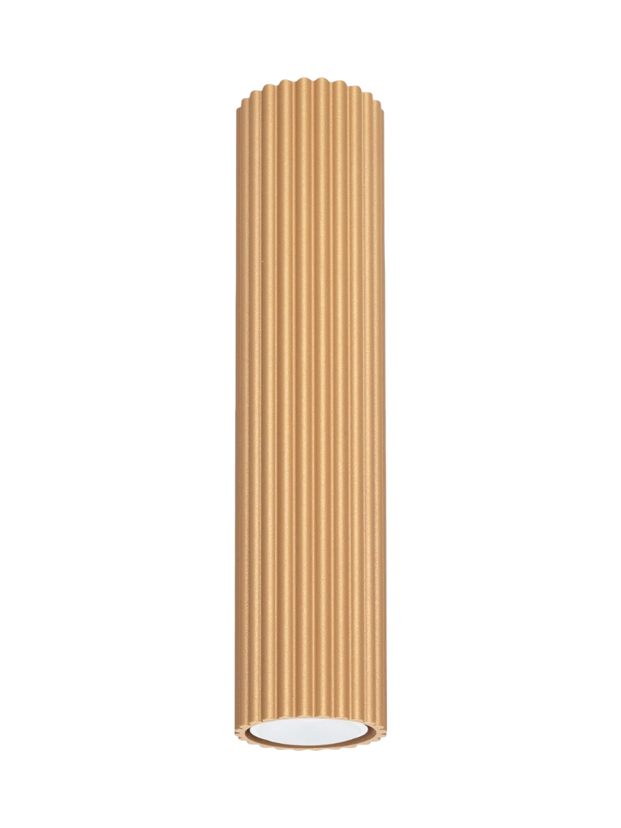 
Design Deckenlampe „Karbon“ Ø 6.5 x 30 cm - Gold