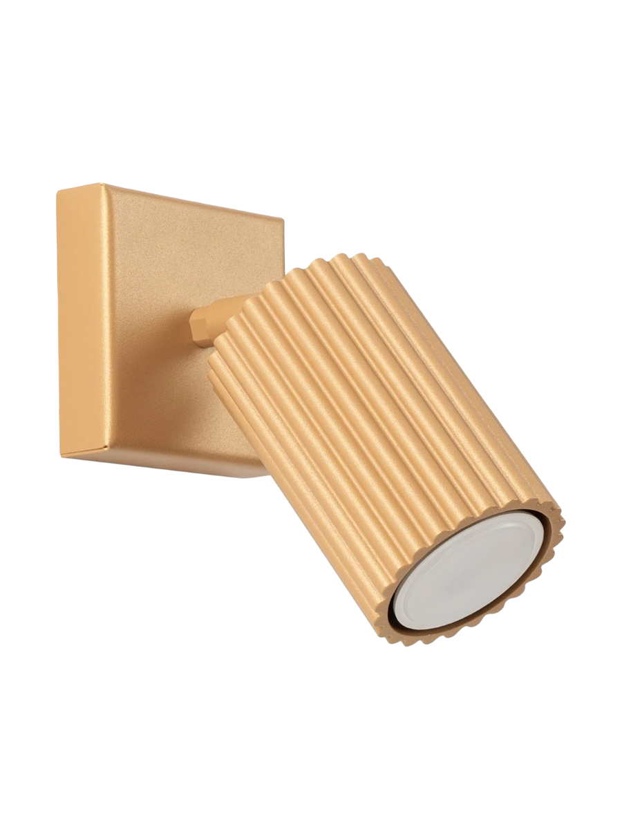 
"Carbon" Wall Lamp Design - Gold