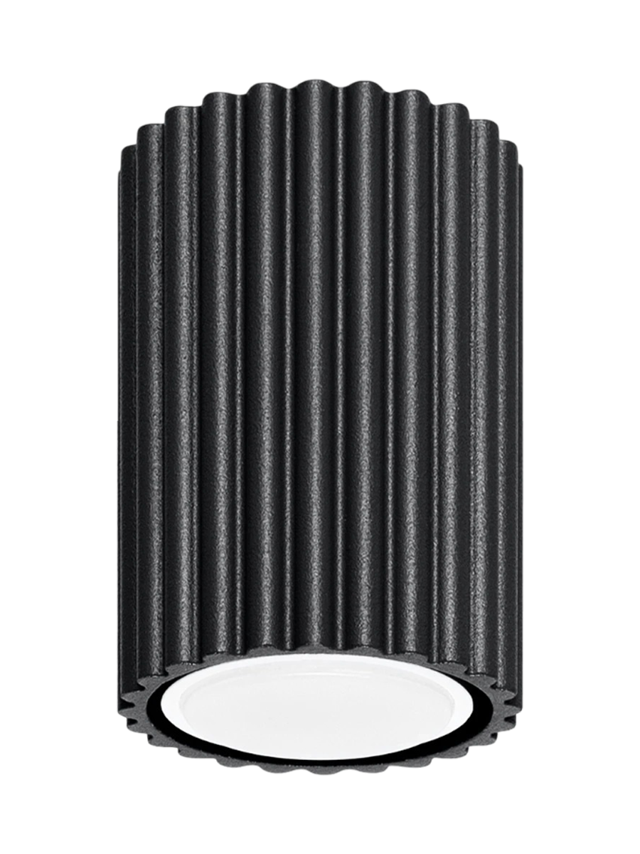 
Plafonnier design « Karbon » Ø 6,5 x 10 cm - Noir