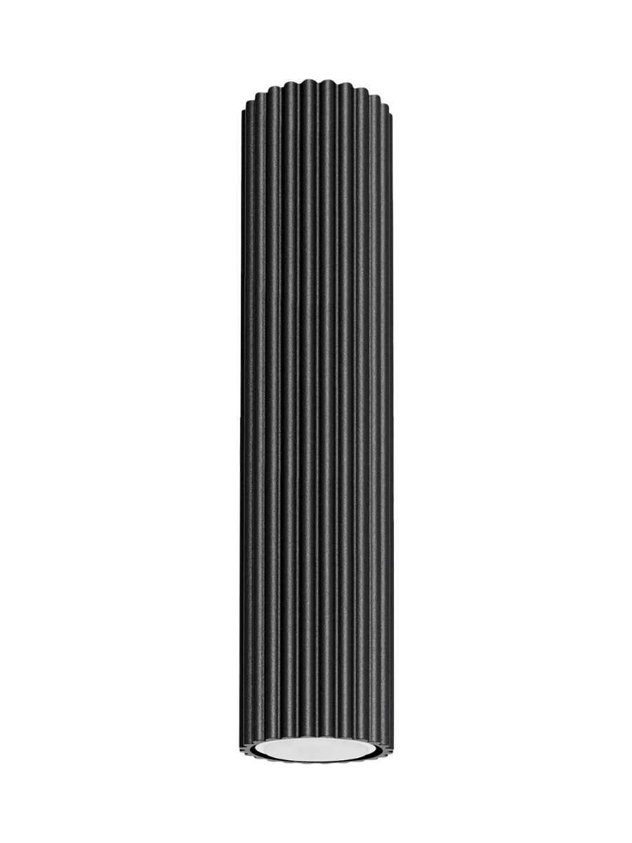 
Design Deckenlampe „Karbon“ Ø 6.5 x 30 cm - Schwarz
