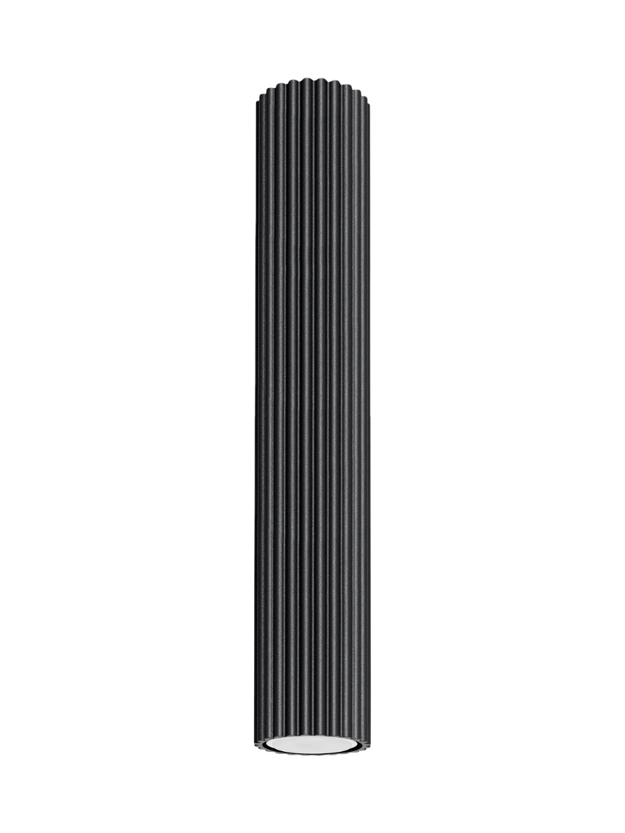 
Design Deckenlampe „Karbon“ Ø 6.5 x 40 cm - Schwarz