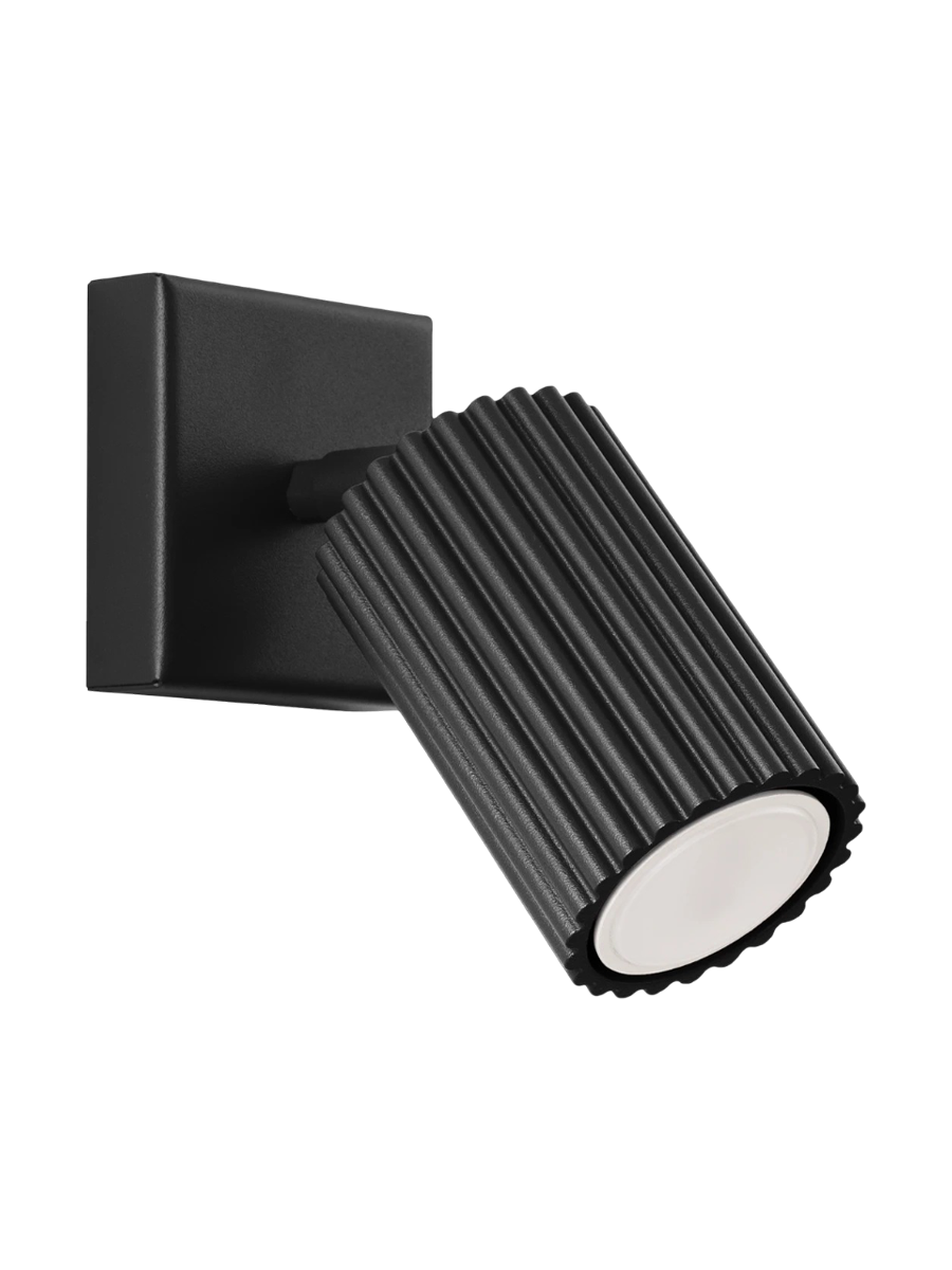 
"Carbon" Wall Lamp Design - Black