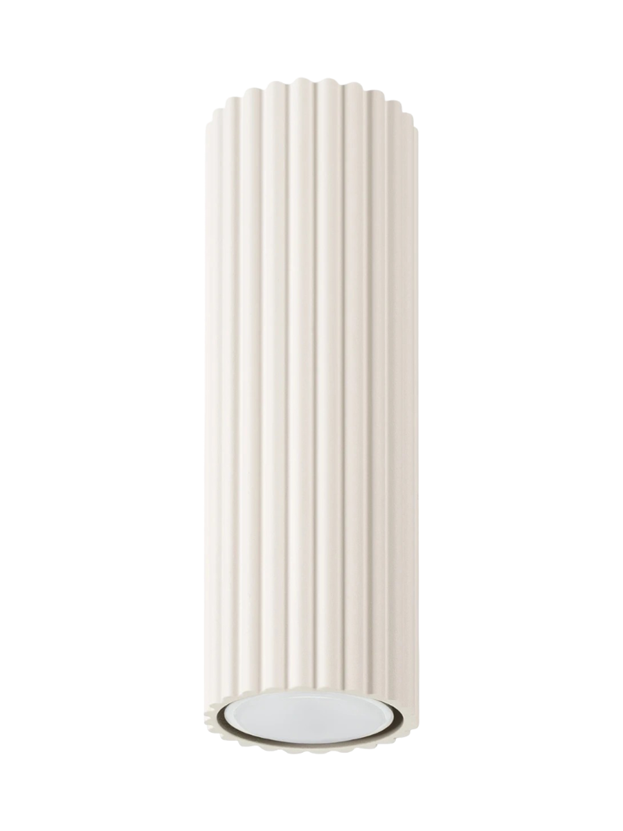 
Design Deckenlampe „Karbon“ Ø 6.5 x 20 cm - Beige
