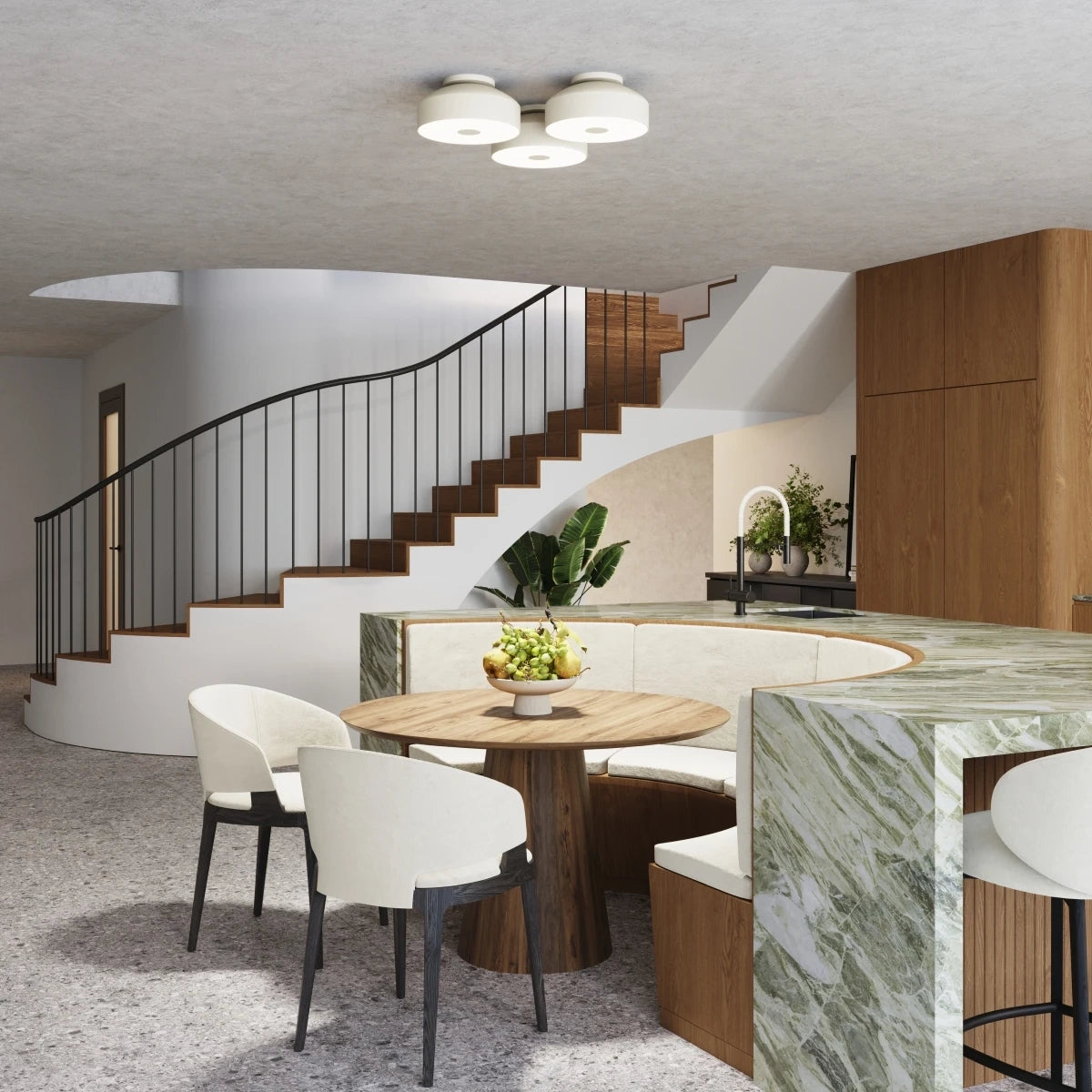 
Plafonnier design « Omiq » - Beige