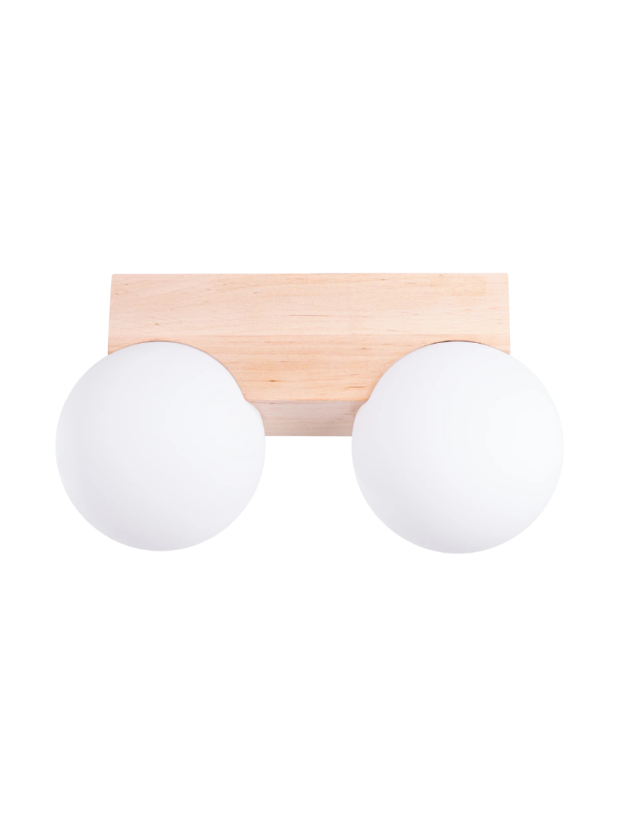 
Design Deckenlampe „Bulbo“ 2-flammig